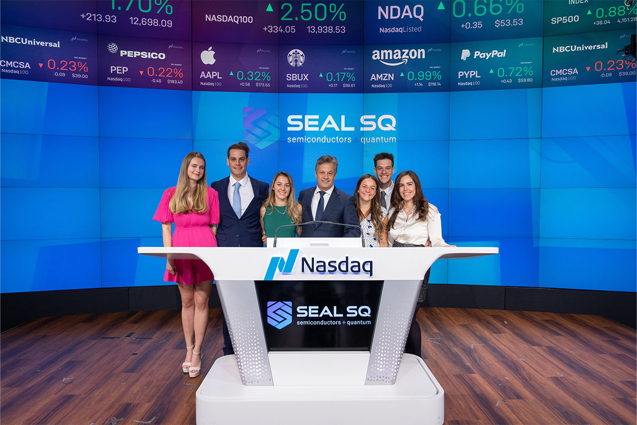 SEALSQ LAES ceremony Nasdaq